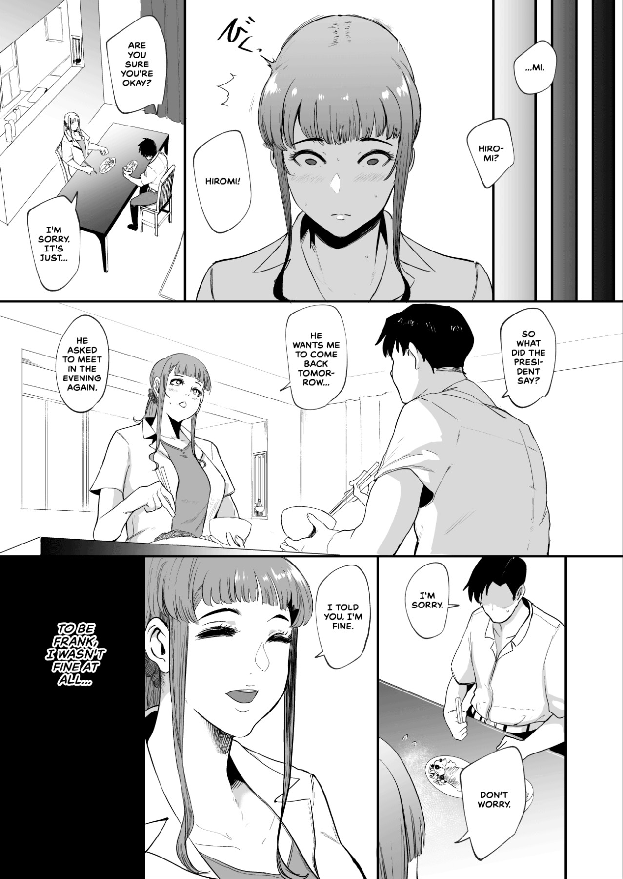 Hentai Manga Comic-Blowjob Mask Wife-Read-18